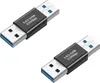 INF USB 3.0 A-A Adaptér Samec-Samec, ABS, 2 Kusy, Na Náhľad obrázku produktu 1