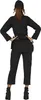 A woman wearing a black police costume, viewed from the back. Anteprima dell’immagine prodotto