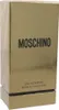 A gold-colored perfume box with the brand name and product details printed on it. Produktbild-Vorschau