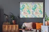 MuchoWow® Wandteppich Wandbehang Dinosaurier - Aquarell - Produktbild-Vorschau 5
