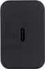 A top-down view of a black Samsung charging adapter. Produktbild-Vorschau
