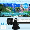 Jopassy 58cm LED Aquarium Lampe Tank Leuchtet Unterwasser Produktbild-Vorschau 2