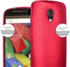 Cadorabo Schutzhülle für Motorola MOTO G2 Hülle in Rot Produktbild-Vorschau 5