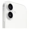 A close-up view of the rear camera module of a white iPhone. Produktbild-Vorschau