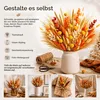 100 Stück Herbstdeko Innen Trockenblumen Herbst Dekoration Produktbild-Vorschau 5