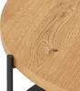 home24 Furnierter Couchtisch - Eiche / Schwarz Produktbild-Vorschau 7