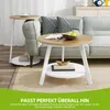 Couchtisch 2er-Set Rund, Beistelltisch, Wohnzimmertisch, Produktbild-Vorschau 5