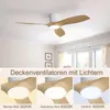 Sofucor Deckenventilator mit Licht und Fernbedienung, 132 Produktbild-Vorschau 4