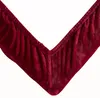 Winter Spannbettlaken Teddyplüsch 90-100x200cm Bordeaux Produktbild-Vorschau 5