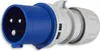 REV Caravan CEE Stecker 3-polig IP44 230 V 16 A Blau Produktbild-Vorschau 1