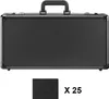 A black briefcase is shown above a smaller black box and the text 'X 25'. Anteprima dell’immagine prodotto