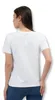 T-shirt oversize da donna - taglia M - bianca - 100% cotone Anteprima dell’immagine prodotto 3