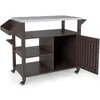 GOPLUS Grillwagen Outdoor, BBQ Grilltisch mit großer Produktbild-Vorschau 6