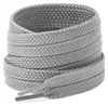 schnuersenkel flach breit 1cm grau Produktbild-Vorschau