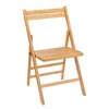 A wooden folding chair is shown against a white background. Produktbild-Vorschau