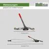 Handhebelseilzug Seilwinde Flaschenzug Hebezug Seilzug 2000 Produktbild-Vorschau 7