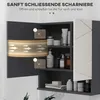 kleankin Spiegelschrank Bad, Badezimmerschrank mit Spiegel, Produktbild-Vorschau 7