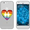 PhoneNatic Case kompatibel mit Google Pixel Silikon-Hülle Produktbild-Vorschau 1