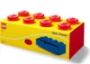 LEGO Schubladenbox DESK DRAWER 8 1 Schub rot Produktbild-Vorschau 12