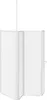 vidaXL Badewannenbildschirm Matt 120 x 70 x 137 cm Produktbild-Vorschau 4