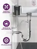 M. ROSENFELD - Sifone per lavabo – Sifone universale a tubo Anteprima dell’immagine prodotto 7