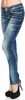 Cipo & Baxx Damen Jeans BJW256 Blau, W30/L30 Produktbild-Vorschau 2