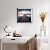 Gerahmtes Poster - Schwarzer Rahmen - Fußgängerbrücke See Produktbild-Vorschau 6