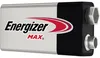 Energizer Pile Max Alcaline 9V/E-Block/6LR61 2 pcs/paquet. Voir les images du produit 11