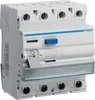 A close-up, studio shot of a Hager circuit breaker on a white background. Produktbild-Vorschau