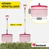 Schwedengabel V-Fork pink – Höhenverstellbare Mistgabel Produktbild-Vorschau 2