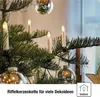 Hellum Lichterkette Riffelkerze klar Innen 15tlg; 811544 Produktbild-Vorschau 5