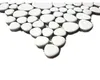 Mosaikfliese Keramik Mosaik Kiesel uni weiß matt Küche Produktbild-Vorschau 3