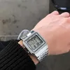 Casio Uni Digital Quarz Uhr mit Edelstahl Armband A500WA-7 Produktbild-Vorschau 14