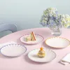 Villeroy & Boch Fleur Vert Speiseteller ø 26,6 cm 6er Set Produktbild-Vorschau 5