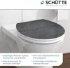 SCHÜTTE WC Sitz BLACK STONE High Gloss mit MDF Holzkern, Produktbild-Vorschau 2