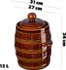 KADAX Beczka Kamionka Do Kiszenia 12L Hermetyczna Podgląd zdjęcia produktu 3