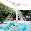 Poolbrunnen Doppelkopf mit LED-Beleuchtung, 360° Produktbild-Vorschau 3