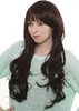 WIG ME UP Perücke superlang Pony Dunkelbraun Mix MA113-2T33 Produktbild-Vorschau 4
