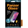The image shows the packaging of a PanzerGlass screen protector for a Samsung Galaxy S21 FE. Produktbild-Vorschau