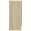 vidaXL Kredens dąb sonoma 120x30,5x70 cm materiał Podgląd zdjęcia produktu 6