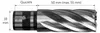 Fein HSS-Nova 50 63133159052 Carotteuse 16 mm 1 pc Voir les images du produit 5