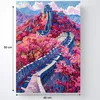 Maľba podľa čísel s rámom Maľba - čínska stena 40x50 cm Náhľad obrázku produktu 3