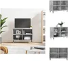vidaXL TV-Schrank Betongrau 69,5x30x50 cm Holzwerkstoff -  Produktbild-Vorschau 1