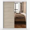 Schwebetürenschrank Kleiderschrank Schrank 160 cm Produktbild-Vorschau 3