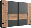 Wimex Stockholm Schwebetürenschrank Graphit/Silver Fir 270 Produktbild-Vorschau 1