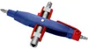 Knipex 00 11 07, Blau, Metallisch, Rot, Druckgusszink, 2 Produktbild-Vorschau 1