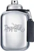 A silver perfume bottle with a black tag hanging from it. Anteprima dell’immagine prodotto