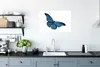 MuchoWow® Poster Schmetterling - Tiere - Blau 90x60 cm - Produktbild-Vorschau 3
