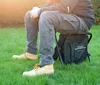 highfeld® Sitzrucksack Ansitzrucksack mit Hocker black Produktbild-Vorschau 10