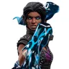 A bust of a female character with blue energy effects. Náhled obrázku produktu